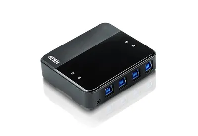 Obrázok produktu pre ATEN US434, 5 Gbit/s, Micro-USB Typ-B, Čierna, Plast, 0 - 40 °C, -20 - 60 °C