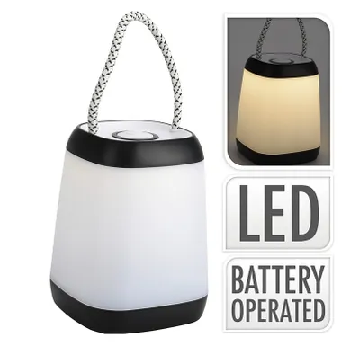 Obrázek produktu pro Bateriová LED stolní lampa 12x9 cm