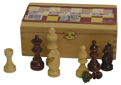 Immagine prodotto di pezzi degli scacchi in legno 93 mm