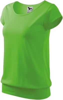 Produktbild von Damen T-Shirt Malfini City Grün Apfel
