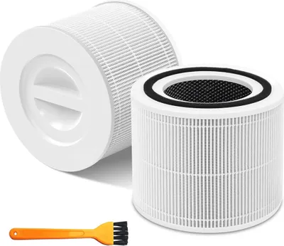 Produktbild von 2x Filter kompatibel mit Levoit Core 200s Luftreiniger, H13 HEPA Aktivkohle 3-in-1 Filter, bis zu 99,98 % Reinigung von Staub,Rauch und Allergenen
