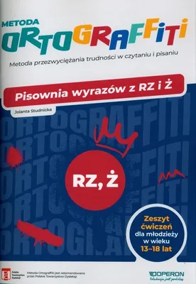 Zdjęcie produktu dla Ortograffiti. Pisownia wyrazow z RZ i Z.