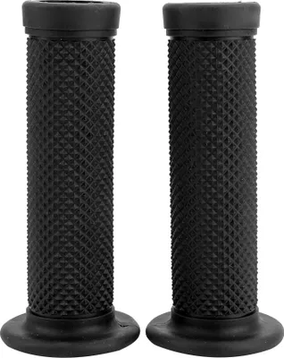 Obrázek produktu pro 2ks 22mm univerzální Vintage motocyklové rukojeti řídítek hvězda dekorace tyč končí (černá)