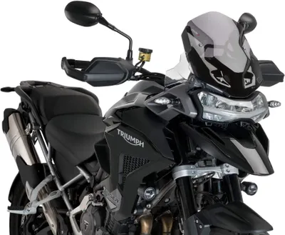 Image de PUIG écran sport fumé 300x315mm pour Triumph