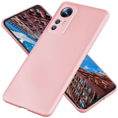 Zdjęcie produktu dla Ultracienkie twarde etui do Xiaomi 12/ Xiaomi 12X - Etui na telefon Smartphone Cover Pink