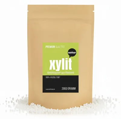 Produktbild von Wohltuer Birkenzucker Xylit aus Finnland - 2000g