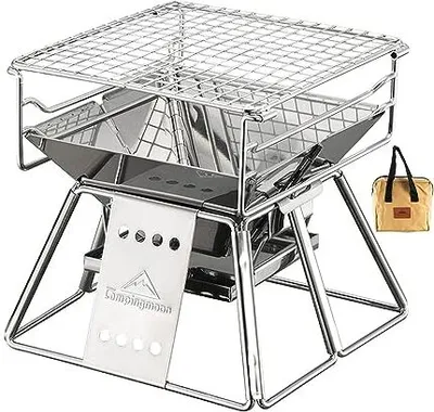 Produktbild von Campingmoon X-Mini kleiner Edelstahl-Holzkohle-Grillbeutel