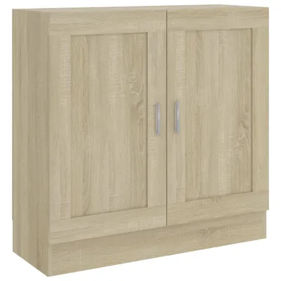 Produktbild von vidaXL Bücherschrank Sonoma-Eiche 82,5x30,5x80 cm Holzwerkstoff