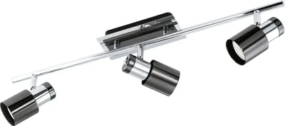 Produktbild von DAVIDA 1 Spot - L58 x B7 cm - nickel-nero - 3X4,6W inkl. - IP20