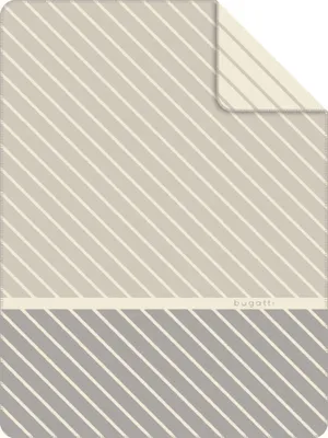Produktbild von IBENA Wohndecke BUGATTI BL 150x200 cm grau Decke Kuscheldecke