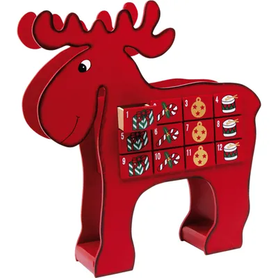 Produktbild von Adventskalender Elch