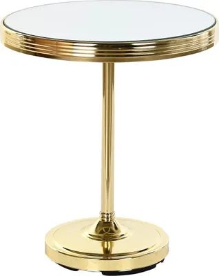 Immagine prodotto di Tavolino DKD Home Decor specchio oro ottone (42,5 x 42,5 x 49 cm)