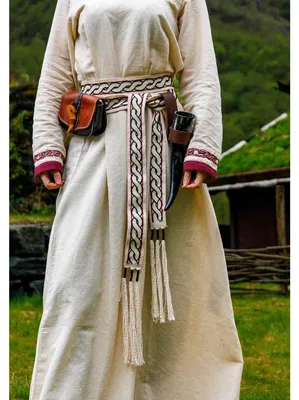 Produktbild von Wikinger Gürtel Natur aus Baumwolle, "Elina"