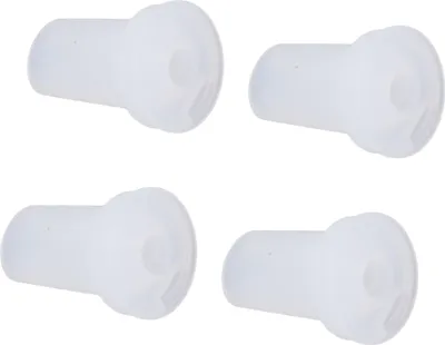 Image de 4 valves pour embout de bouteille empêchent les fuites, remplacement souple en silicone pour morsure