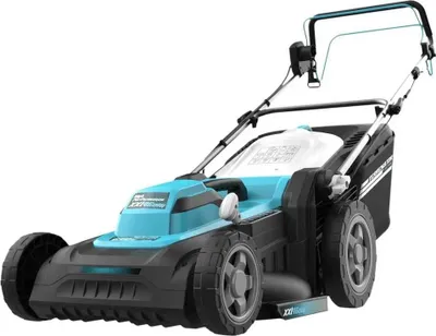 Image de Tondeuse à gazon filaire de 2000 W. Largeur de coupe 46 cm. Entraînement automatique. Système Z-Tech de réglage de la hauteur. 4 en 1 avec mulching. Roues arrière XL. Suivi avec technologie BeltDrive.
