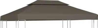 Zdjęcie produktu dla Zadaszenie altany, 2-poziomowe, 310 g/m², 4 x 3 m, taupe