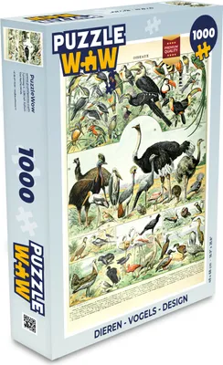Obrázek produktu pro MuchoWow MuchoWow® Puzzle 1000 ks Zvířata - Ptáci - Design