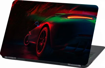 Produktbild von Premium Laptop Universal Folien Cover – Matt, Kratzfest & Rückstandslos entfernbar LP23 Car 17 Zoll 28x43cm