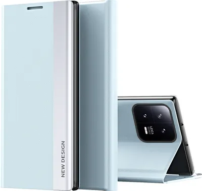 Obrázek produktu pro Xiaomi 13 Pro Pouzdro, MagnetickéPolyuretanKožené Pouzdro s Funkcí Stojánku pro Xiaomi 13 Pro modré