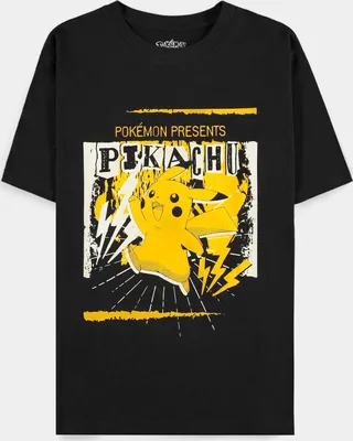 Productafbeelding van Pokémon T-shirt - Pika Punk (zwart), maat XXL