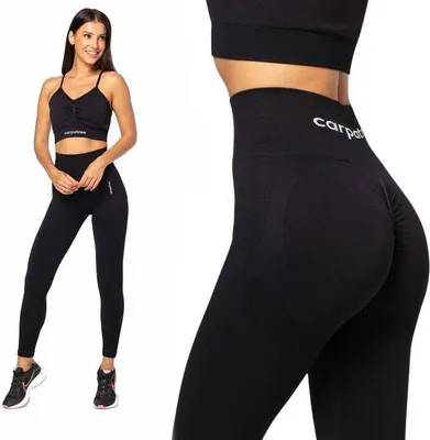 Produktbild von CARPATREE ALLURE Leggings Damen Schwarz Größe M