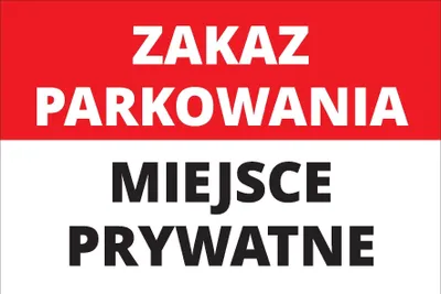 Produktbild von Parkverbotsschild 20x30 cm PVC T040