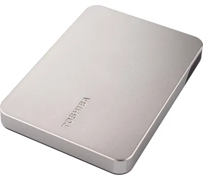 Immagine prodotto di External Hard Drive - TOSHIBA - Canvio Flex - 1TB - Silver - Elegant Performance