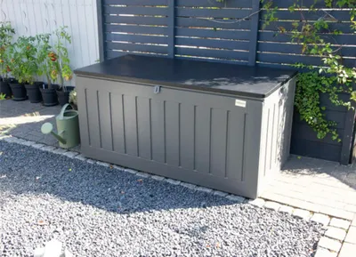 Produktbild von Auflagenbox Aik bellavista - Home&Garden® 830 l 160 x 78 x 76 cm Kunststoff grau