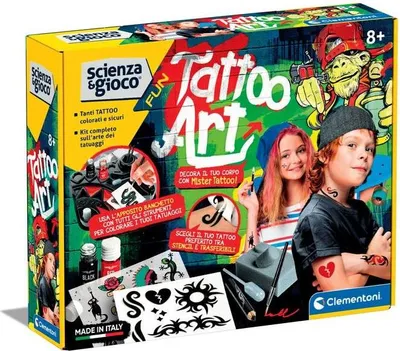 Immagine prodotto di Clementoni Science e Play Tattoo Art