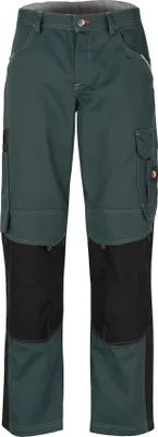 Produktbild von beb HANDWERK Herren Bundhose INFLAME Polyestermix Grün/Schwarz 114