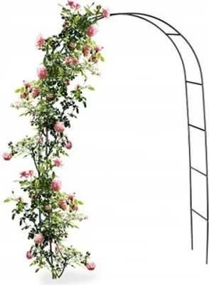 Produktbild von Gewölbte Gartenpergola für Rosenranken 240 cm