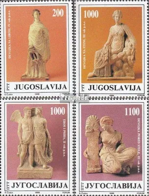 Produktbild von Briefmarken Jugoslawien 1988 Mi 2307-2310 (kompl.Ausg.) postfrisch Terrakottakunstfiguren