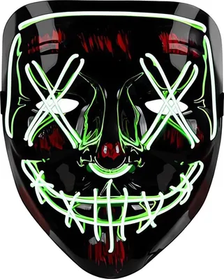 Obrázek produktu pro Led maska halloween - na dálkové ovládání.