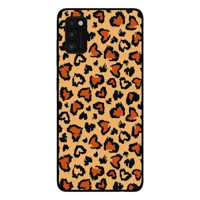 Immagine prodotto di Smartphonica Custodia per Samsung Galaxy A41 con stampa tigre - cover posteriore con stampa pantera - Marrone