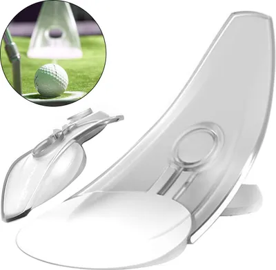 Produktbild von Faltbarer Golf Putter Trainer, Druck-Putt-Trainer, Indoor & Outdoor Schwung- und Präzisionstraining