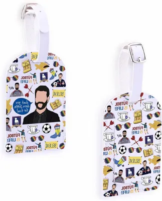 Immagine prodotto di Etichette per bagagli - Etichette per viaggi - Valigia - Identificazione bagagli - Facile applicazione - 112 x 7 cm - Settle-taguk