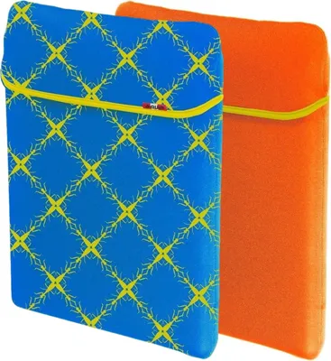 Produktbild von Wende-Tasche Blau/Orange für Tablet-PCs bis 11,5"