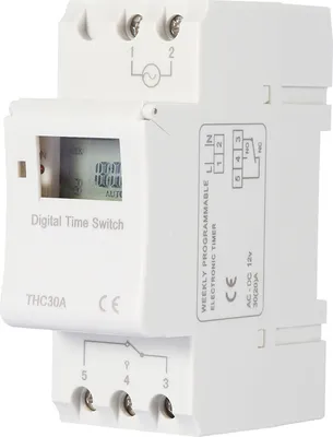 Obrázok produktu pre THC 30A Digitálny časový spínač Programovateľný elektronický časový spínač (12 V)