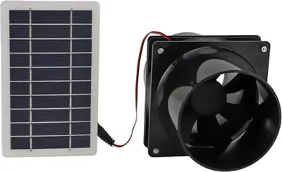 Produktbild von 12V 10W Extraktorventilator für Lüftungssysteme, runde Rohre, schnelle Installation