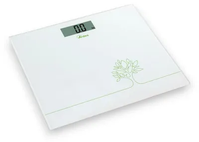 Obrázek produktu pro Osobní váha s digitálním LCD displejem a skleněnou plošinou, max. 150 kg, Libra Ardes