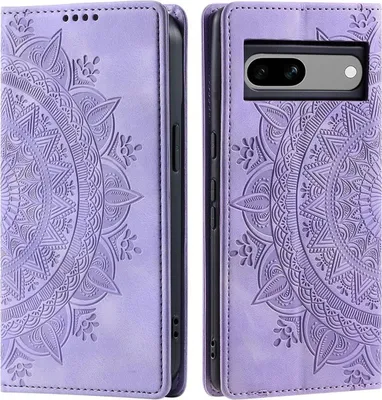 Image de Housse pour Google Pixel 8a Housse de téléphone portable Flip Case Cover Etui Mandala