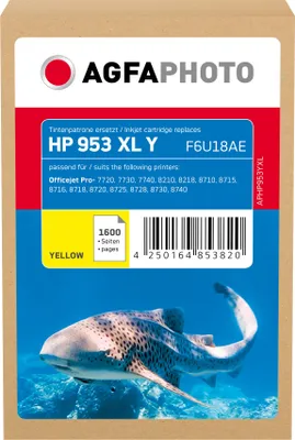 Obrázek produktu pro Inkoustová kazeta AgfaPhoto APHP953YXL jako HP F6U18AE 953XL y