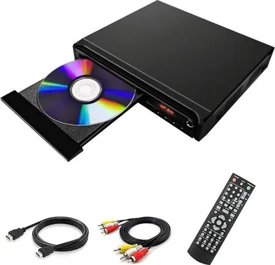 Immagine prodotto di Lettori DVD compatti con HDMI e telecomando, colore nero
