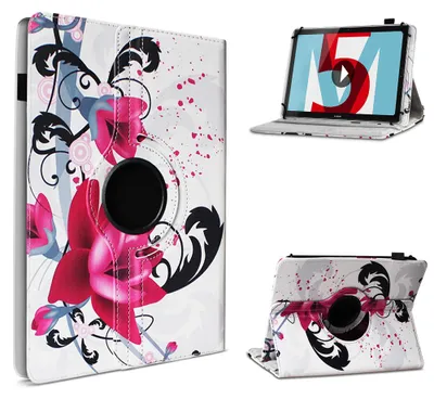 Produktbild von Tablet Hülle für AWOW P11 Tasche Schutzhülle Case 360 Grad Drehbar Klapp CoverFarbe 360 Uni:Motiv 8