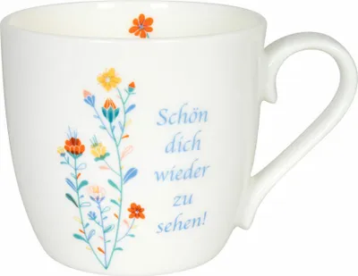 Image de Könitz Mug Content de te revoir , Mug à café, Tasse, Tasse à café, Bone China, 425 ml, 11 2 057 2586