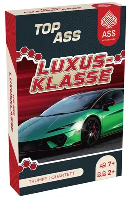 Produktbild von ASS Altenburger TOP Luxusklasse - Auto Quartett u. Trumpf