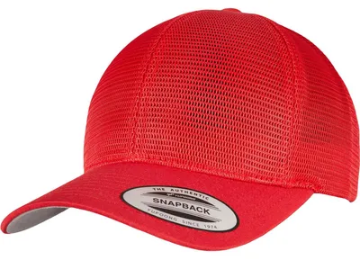 Produktbild von FLEXFIT 6360 | 360° Omnimesh Cap - Farbe: Red - Größe: One Size