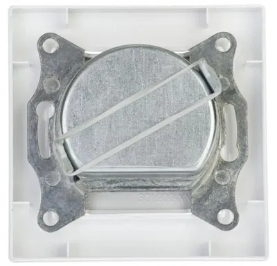 Productafbeelding van Doorvoerkoker TV-SAT (8 dB) met frame, wit, Schneider Asfora EPH3400321
