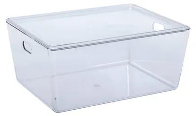 Produktbild von Box mit Deckel SELENA, transparent, 11 l