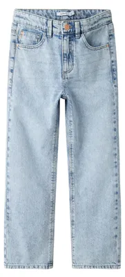 Produktbild von Name IT Mädchen Girl Fit Nkfrose Hw Straight Jeans 9222-Be Noos, Light Blue Blea